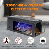 X-Pest Electric Rat Trap,High-Voltage Electric Shock to Kill Mouse,Rat,and Other Nasty Rodent Instantly to Provide a Pest Control Solution,No-Touch Design for Home,Garage,Attic,Apartment Use