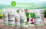 Antler Farms - 100% Grass Fed New Zealand Whey Protein Isolate, Vanilla Flavor, 2 lbs - Pure and Clean, 4 Ingredients, Delicious, Cold Processed