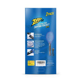 ZAP IT! Bug Zapper Rechargeable Bug Zapper Racket, 4,000 Volt, USB Charging Cable, 2 Pack