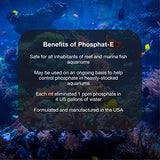 Brightwell Aquatics Phosphat-E - Liquid Phosphate Remover for Marine Fish and Reef Aquarium 250-ML