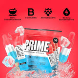 PRIME HYDRATION+ Sticks ICE POP | Hydration Powder Single Serve Sticks | Electrolyte Powder On The Go | Low Sugar | Caffeine-Free | Vegan | 16 Sticks