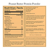 Truvani Organic Vegan Protein Powder Peanut Butter - 20g of Plant Based Protein, Organic Protein Powder, Pea Protein for Women and Men, Vegan, Non GMO, Gluten Free, Dairy Free (Travel Kit)