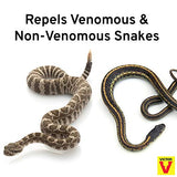 Victor VP364B Snake-A-Way Outdoor Snake Repelling Granules 4LB - Repels Againts Poisonous and Non-Poisonous Snakes , Red