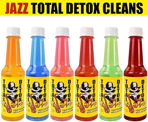 10oz Jazz Total Detox Liquid Concentrate with B2 & Creatine Variety Pack (3)