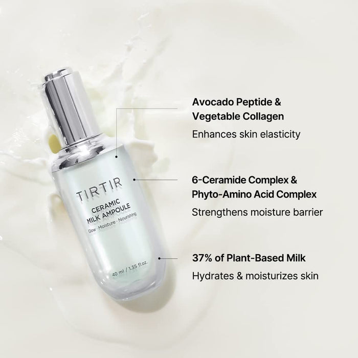 TIRTIR Ceramic Milk Ampoule (1.35 Fl Oz)