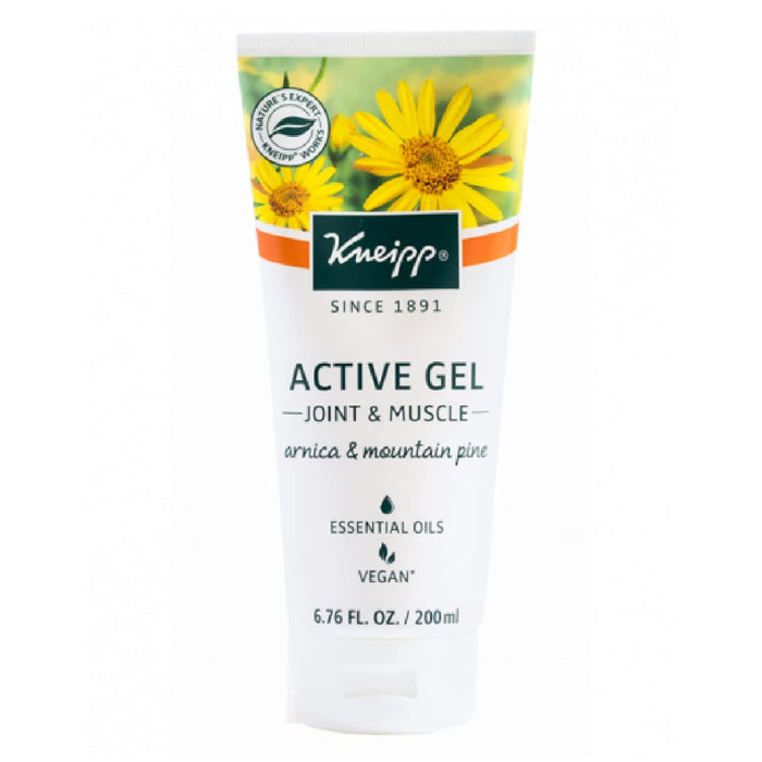 Arnica and Mountain Pine Active Gel by Kneipp, for Joint and Muscle Comfort, 6.76 fl. Oz.