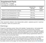 Vitacost Ultra Vitamin K with Advanced K2 Complex - 90 Softgels