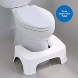 Step and Go Toilet Stool 7" - Bathroom Squat Stool