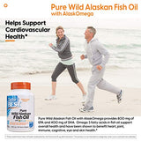 Doctor's Best Pure Wild Alaskan Fish Oil with AlaskOmega, Heart, Brain, Mental Wellbeing, Eyes, Non-GMO, Gluten Free, 180 Marine Softgels