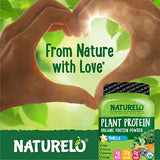 NATURELO Plant Protein Powder, Vanilla, 22g Protein - Non-GMO, Vegan, No Gluten, Dairy, or Soy - No Artificial Flavors, Synthetic Coloring, Preservatives, or Additives - 20 Servings