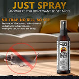 Tougher Than Tom Mouse Repellent Spray – 3 Pack - 8 fl oz Premium Cinnamon and Peppermint Oil Spray for Rodents – Effective Mouse Repellent Indoor Spray – Mice Deterrent Spray – All-Natural Formula