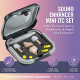 MEDca Hearing Amplifier Ear ITC (Pair) "Extra Small" Second Generation