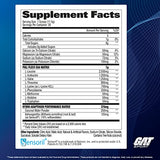 GAT SPORT Flexx EAAs + Hydration, Advanced Essential Amino Acids, 30 Servings (Strawberry Mango)