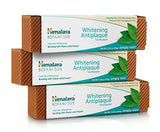 Himalaya Botanique Whitening Complete Care Toothpaste, Teeth Whitening, Fights Plaque, Fluoride Free, No Artificial Flavors, SLS Free, Cruelty Free, Foaming, Simply Mint Flavor, 5.29 Oz, 3 Pack