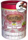 EarthPods Organic Orchid Fertilizer Spikes – Slow Release Bromeliad & Orchid Food Sticks (100 Concentrated Capsules) – Easy: Push in Orchid Bark & Water – NO Liquid Spray, Mess, or Smell – Made in USA