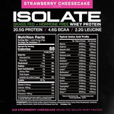 Muscle Feast Grass-Fed Whey Protein Isolate, All Natural Hormone Free Pasture Raised, Strawberry Cheesecake, 2lb (36 Servings)