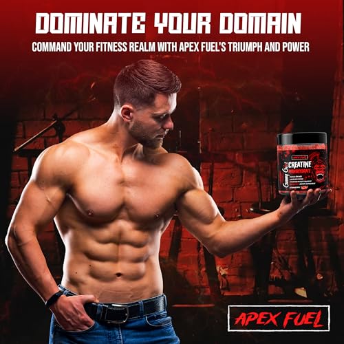 Apex Fuel | Creatine Gummies for Men | Creatine Monohydrate Gummies | creatine Gummy | Fast-Absorbing Creatine | 5G per Serving