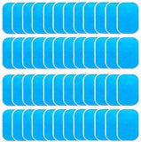 LEKEONE 50 Pcs/25 Packs Pads Abs Trainer Replacement Gel Sheet for Abdominal Muscle Trainer, Accessory for Ab Workout Toning Belt.