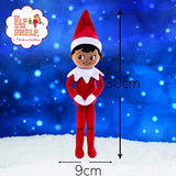 The Elf on the Shelf Plushee Pals Snuggler Boy Dark Skin 12"