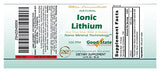 Good State Liquid Ionic Lithium Ultra Concentrate (10 drops equals 500 mcg - 100 servings per bottle)