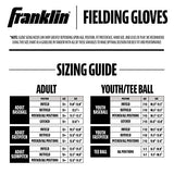 Franklin Sports Baseball and Softball Glove - Field Master - Baseball and Softball Mitt,Black/Gold, 13" Right-Handed Thrower