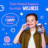 Elderberry Gummies for Kids by Feel Great Vitamin Co. | Delicious Vegan Elderberry for Kids Immune Support | Gluten Free Children's Vitamins with Zinc and Vitamin C | 90 Gummies