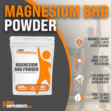 BulkSupplements.com Magnesium BHB Powder - Beta-HydroxyButyrate Powder, BHB Supplement - BHB Salts, Electrolytes Supplement, Pack of 1 - Pure & Unflavored, 1500mg per Serving, 1kg (2.2 lbs)