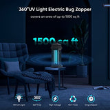 Bug Zapper for Outdoor and Indoor, ROCK 4000V Mosquito Zapper Killer, Waterproof Insect Fly Trap for Home Backyard Garden Patio
