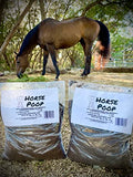 Horse Poop, 100% Natural Aged Unpasteurized Composted Manure and Sifted Premium Garden Fertilizer for Plants, Compost Tea and Mushroom Substrate