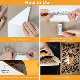 24 Pack Roach Traps Indoor, Roach Killer Indoor Infestation Glue Traps for Roaches, Cockroach Killer Indoor Home for Bugs