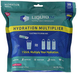 Liquid I.V.Hydration Multiplier,Electrolyte Powder,Easy Open Packets,Supplement Drink Mix(Passion Fruit,30 Count)
