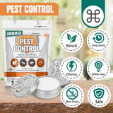 DALIYREPAL Pest Repellent Cream Rodent Repellent Peppermint, Pest Control, Mouse Repellent Peppermint to Repel Mice and Rats, Mice Repellent for House, Rat Repellent Outdoor/Indoor 2 Jars/Bag