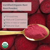 Starwest Botanicals Organic Beet Root Powder, 2 Pound | USDA Organic Certified