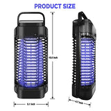Bug Zapper - Powerful Electric Mosquito Zapper Fly Killer for Indoor-4200V Metal Mesh, Insect Fly Trap Indoor Mosquito Killer for Home, Garden, Patio, Backyard(18W)