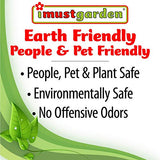 I Must Garden Rabbit Repellent: Mint Scent Rabbit Spray for Plants & Lawns – 45 oz. RTU Pump Spray