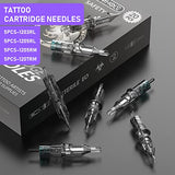 Tattoo Kit, Wormhole Tattoo Machine Kit Rotary Tattoo Machine Kit 20pcs Tattoo Cartridge Needles 10pcs Tattoo Ink Complete Tattoo Pen Kit for Beginners and Artists WTK144