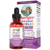 MaryRuth's Toddler Elderberry Liquid Drops | USDA Organic | Black Elderberry Supplement for Ages 1-3 Years | Immune Support & Overall Health | Vegan | Non-GMO | Gluten Free | 30 Servings