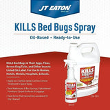 JT Eaton 204-O1G Bed Bug Killer Ultra, Non-Staining Oil Based Insect Spray for Indoors (1 gal)