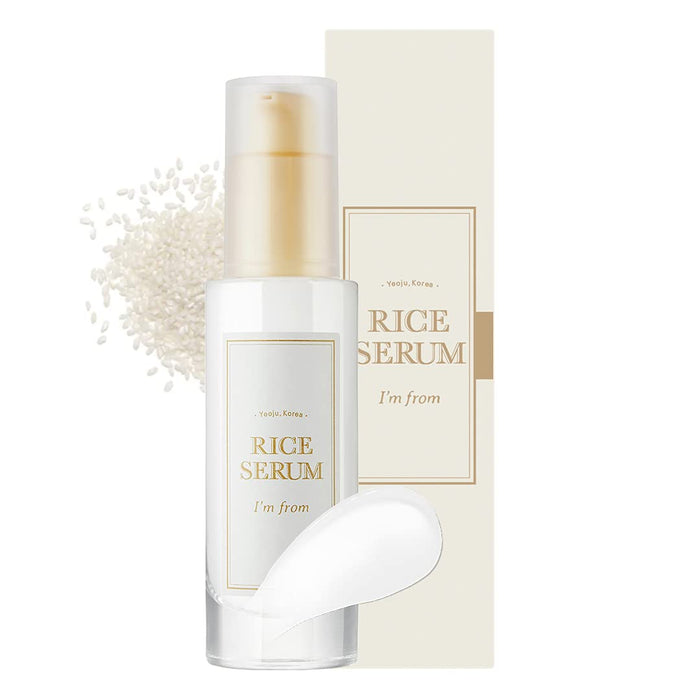 [I'm From] Rice Serum, 73% Fermented Rice Embryo Extract | Boost Collagen, Vitality, Supply nutrients to skin with Vitamin B, Healthy Glow