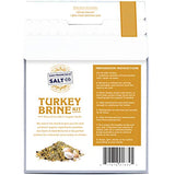 Organic Turkey Brine Kit - 16 oz. Garlic & Herb with Brine Bag by San Francisco Salt Company