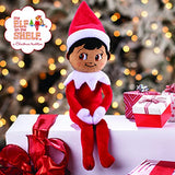 The Elf on the Shelf Plushee Pals Snuggler Boy Dark Skin 12"