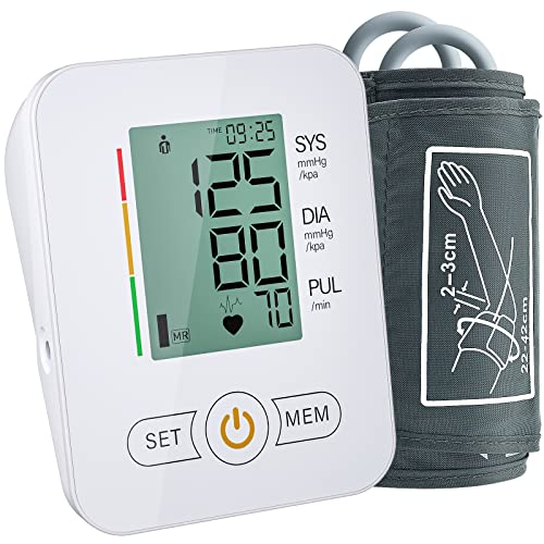 Blood Pressure Monitor,maguja Blood Pressure Machine,BP Monitor Automatic Upper Arm Cuff Digital with 8.7-17inches Adjustable Blood Pressure Cuff for Home Use