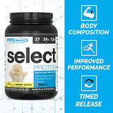 PEScience Select Low Carb Protein Powder, Gourmet Vanilla, 27 Serving, Keto Friendly and Gluten Free