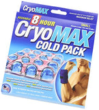 CryoMAX Cold Pack, Reusable, 8 Hour Cold Therapy Ice Pack, Small, 6"x 6" (Pack of 2)