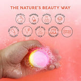 Nature's Beauty Orange Ginger Detox Bath Bomb Gift Set Multi-Pack - Luxury Fizzy Spa Bomb w/Citrus + Woodsy Patchouli Scent Made with Coconut Oil & Witch Hazel, 17.5 oz | 10 ct ea (2 Pack)