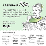 Legendairy Milk Cash Cow Lactation Supplement, Moringa, Alfalfa, and Goat's Rue Breastfeeding Supplement for Milk Supply Increase, Fenugreek-Free, Certified Organic, Vegan, Non-GMO, 60 Capsules