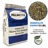 EasyGoProducts 2 Cubic Foot Organic Planting Soil Additive Palmetto Vermiculite Coarse 60 Quarts Course Grade