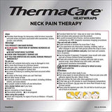 ThermaCare - Advanced Neck Pain Therapy, 9 Air-Activated Neck, Wrist & Shoulder HeatWraps. Up to 16 Hours of Pain Relief