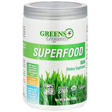 Greens+ Organic Superfood Raw | Boost Energy | Immune Support | Non GMO | Gluten Free | Sugar Free | Organic Vegan Superfood Powder | 8.46 oz (Pack of 1)