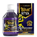 Stinger Detox Buzz 5X Extra Strength Drink – Grape Flavor – 8 FL OZ - 2 Pack